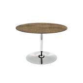 sotet tolgy fahatasu modern kerek etkezoasztal asztal uveglapos krom lab targyaloasztal iroda office minimal butor formavivendi lakberendezes.jpg